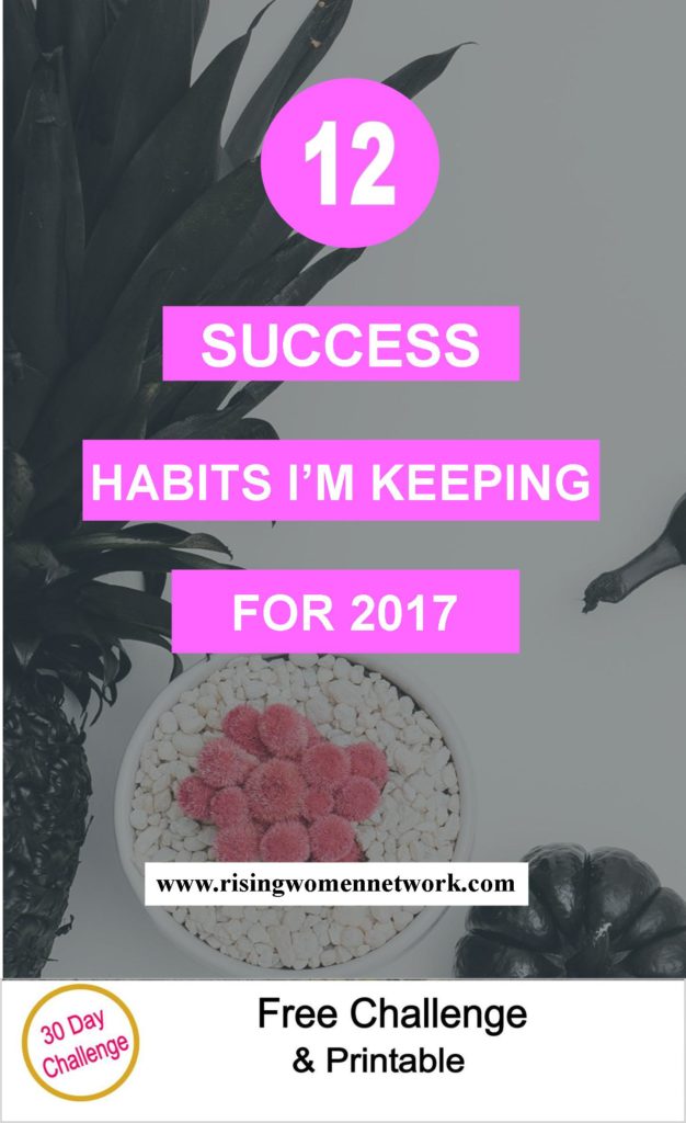 You may call them habits, practices these are some things I have picked up and tried over time and decided they were making the trip with me into 2017. 