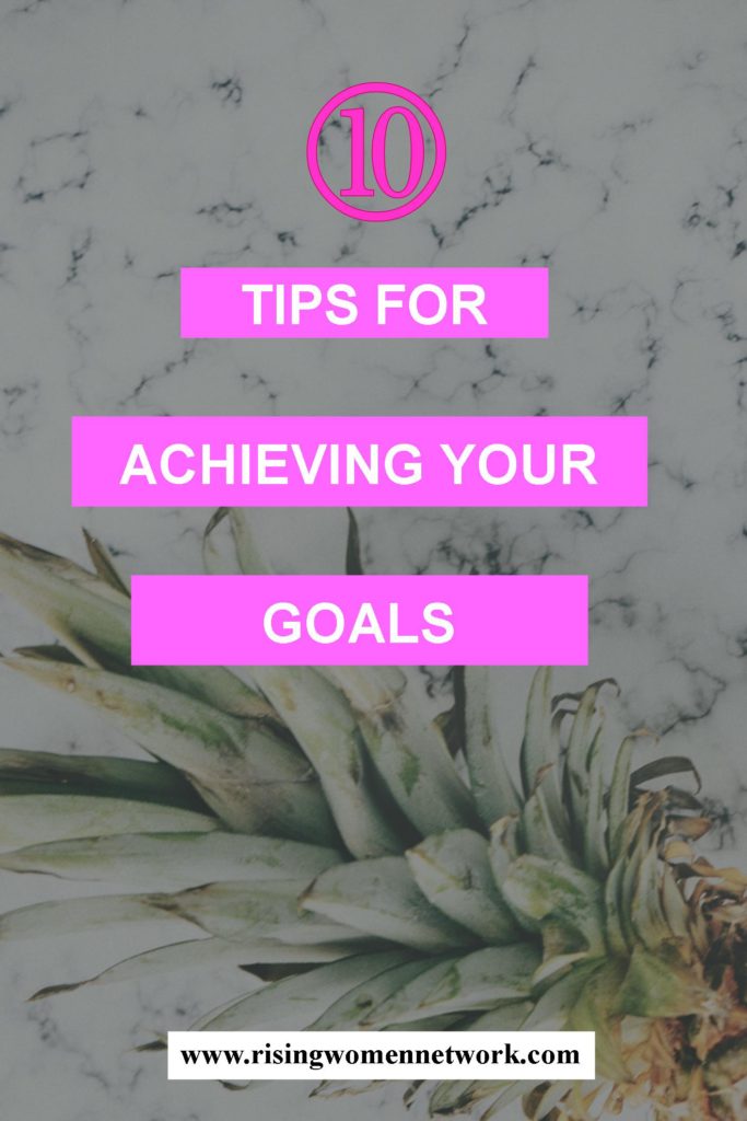 It’s easy to come up with a goal and to say you’re going to accomplish XYZ. The hard part comes in actually achieving your goals.