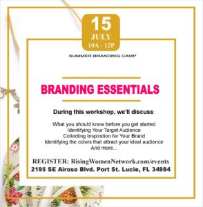 Branding Essentials: Identifying who you are, what inspires you, who you seek and how to use this information to leverage business.