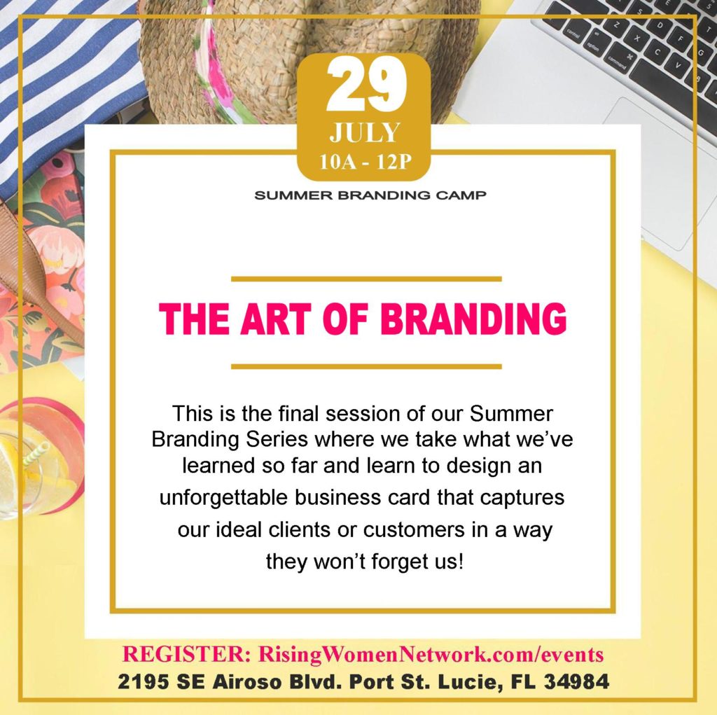 This is the final session we learn to design an unforgettable business card that captures our ideal clients or customers in a way they won’t forget us! 